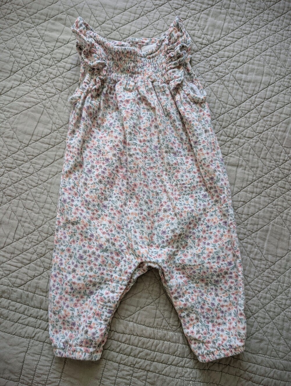 Carter's Little Planet Organic Cotton Floral Romper 3M